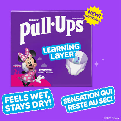 Pull-Ups Girls Potty Training Underwear, Easy Open Toddler Pants 3T-4T (32-40 lbs), Learning Designs for Toddlers, 92 count 🍁 All In One Marketplace Canada