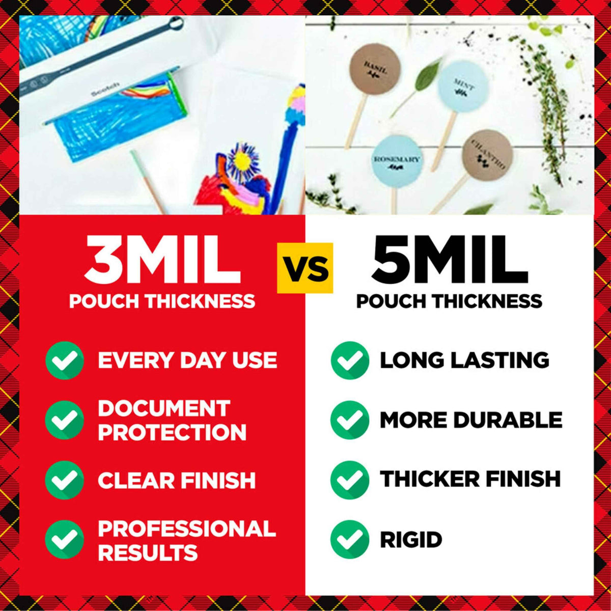 Scotch Thermal Laminating Pouches, 8.97 in x 11.45 in Laminating Sheets, 5-Mil Thick, 50 Pouches 🍁 All In One Marketplace Canada