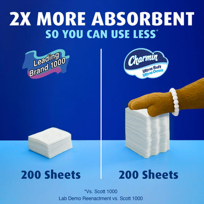 Charmin Toilet Paper Ultra Soft, 18 Mega Rolls = 72 Regular Rolls 🍁 All In One Marketplace Canada