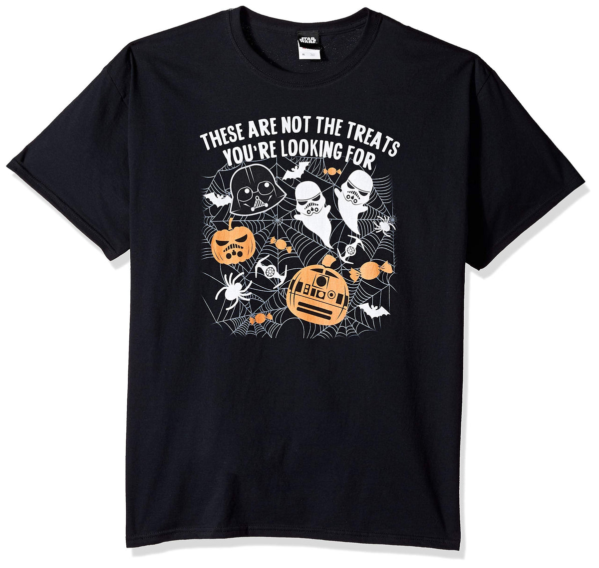 STAR WARS Licensed Halloween Not The Treats Men's Tee, Black, 3X-Large