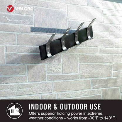 VELCRO Brand Extreme Outdoor Mounting Tape | 20Ft x 1 In, Holds 15 lbs | Strong Heavy Duty Stick on Adhesive | Mount on Brick, Concrete for Hanging, 30702 🍁 All In One Marketplace Canada