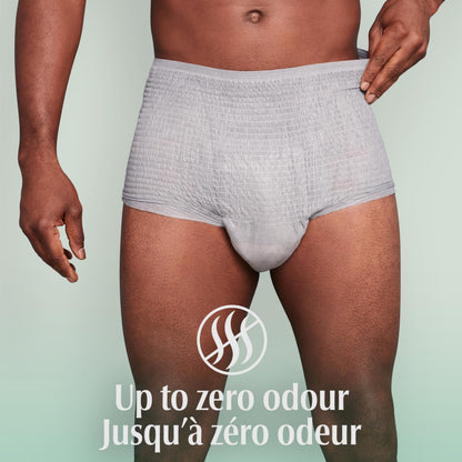 Depend Fresh Protection Adult Incontinence Underwear for Men (Formerly Depend Fit-Flex), Disposable, Maximum, Extra-Large, Grey, 36 Count 🍁 All In One Marketplace Canada