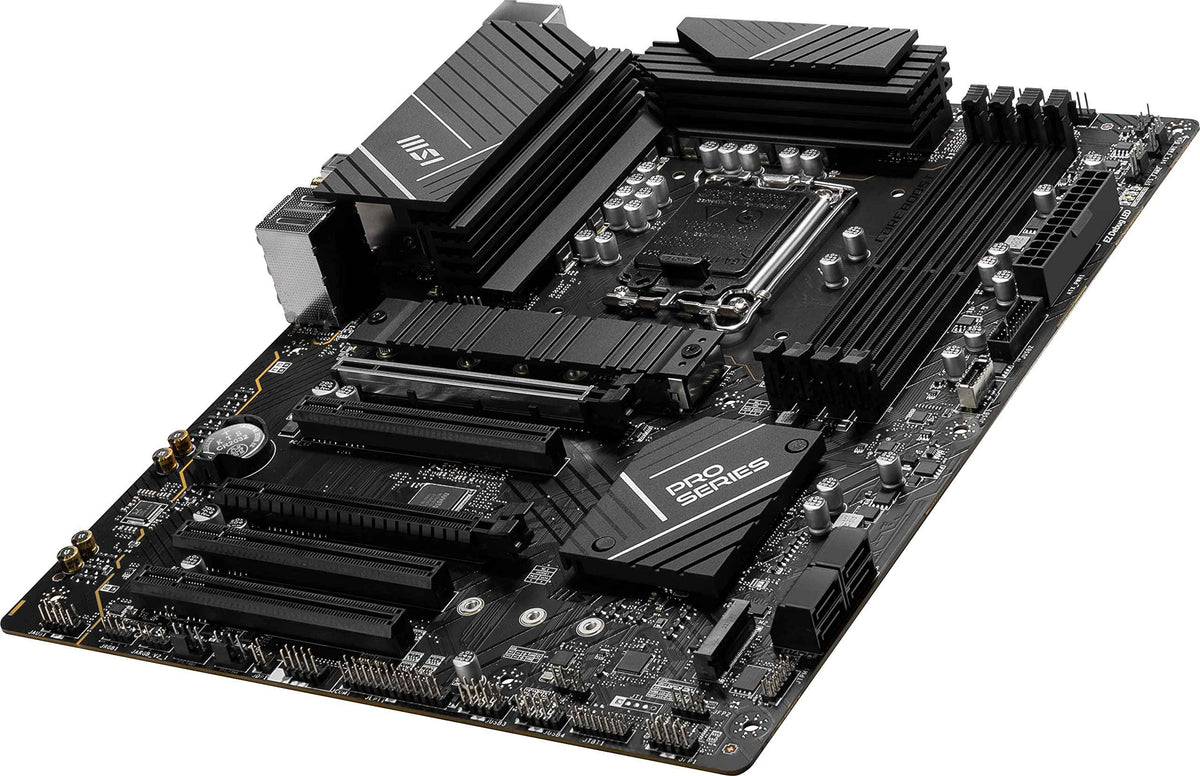 MSI PRO B760-P WiFi DDR4 ProSeries Motherboard (Supports 12th/13th Gen Intel Processors, LGA 1700, DDR4, PCIe 4.0, M.2, 2.5Gbps LAN, USB 3.2 Gen2, Wi-Fi 6E, ATX) 🍁 All In One Marketplace Canada