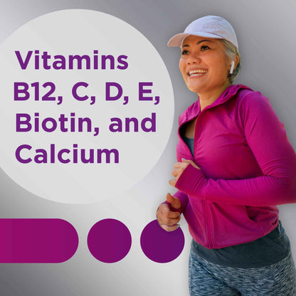 Centrum Women 50 Plus MultiGummies, Multivitamins/Minerals Gummies for Women 50+, Cherry, Berry, and Orange Flavours, 120 Gummies (Packaging May Vary) 🍁 All In One Marketplace Canada