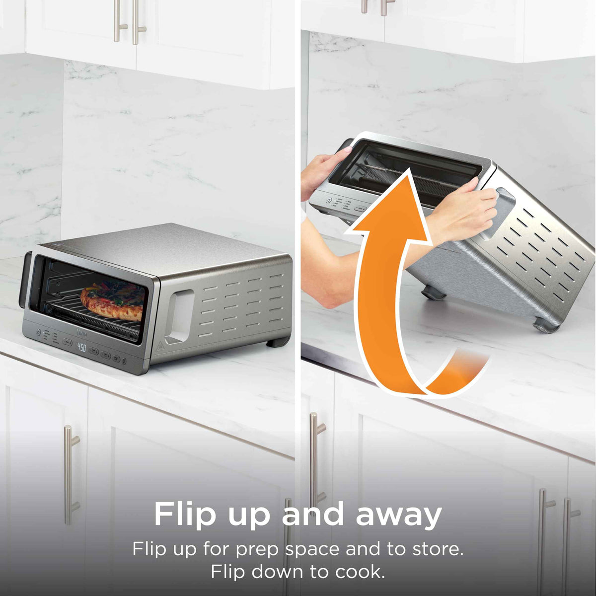 Ninja Flip Toaster Oven & Air Fryer, 8-in-1 Functionality, Flip Up & Away Capability for Storage Space SP151C (Canadian Edition) 🍁 All In One Marketplace Canada