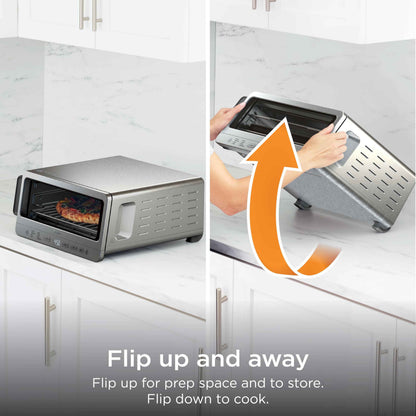 Ninja Flip Toaster Oven & Air Fryer, 8-in-1 Functionality, Flip Up & Away Capability for Storage Space SP151C (Canadian Edition) 🍁 All In One Marketplace Canada