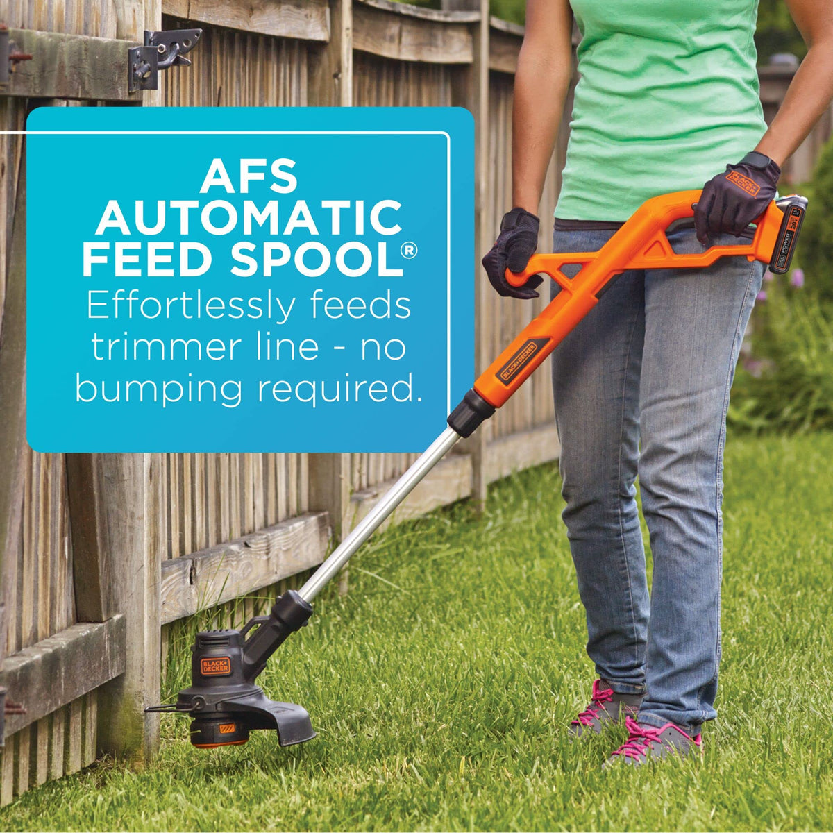 BLACK+DECKER 20V MAX Cordless String Trimmer/Edger Kit, Automatic Feed Spool, 10-Inch (LST201-CA) 🍁 All In One Marketplace Canada