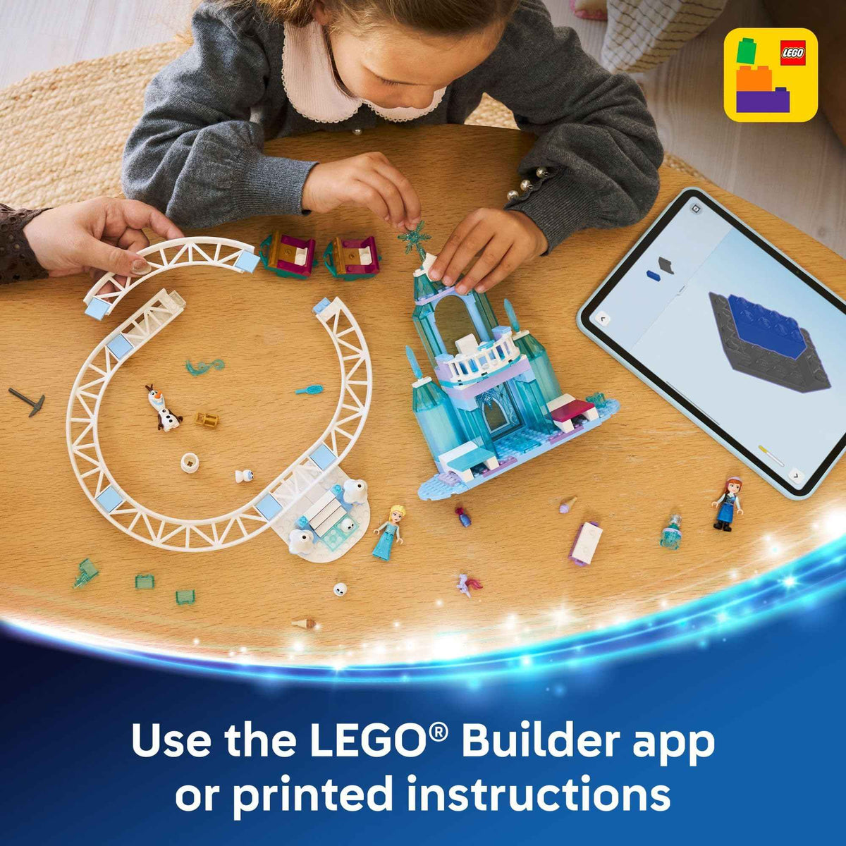 LEGO Disney Frozen Elsa’s Ice Castle & Snow Ride Adventure Building Toy - Frozen Toys for Girls & Boys, Ages 4+ - Disney Gift for Kids - 43281 🍁 All In One Marketplace Canada