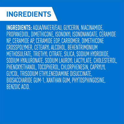 CeraVe Ultra-Light Moisturizing Gel Cream, Lightweight Face Moisturizer with Ceramides, Niacinamide & Hyaluronic Acid. Oil Free, Fast Absorbing and Fragrance-Free, Dermatologist Recommended, 52 mL 🍁 All In One Marketplace Canada