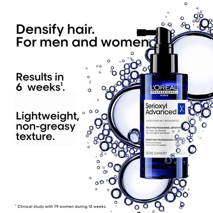 L'Oreal Professionnel Serioxyl Advanced Density Activator, Hair Thickening Serum for Thinning Hair, Promotes Growth & Density, 90 ML 🍁 All In One Marketplace Canada