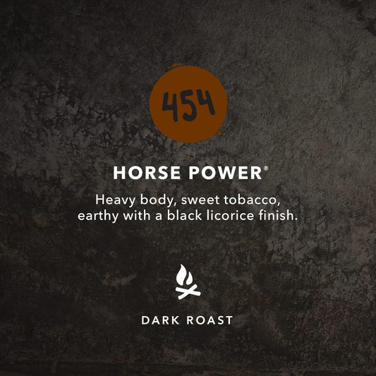 Kicking Horse Coffee – 454 Horse Power, Dark Roast, Whole Bean 100% Arabica Coffee | Dark Roast | All Organic & Fairtrade | 850 g 🍁 All In One Marketplace Canada
