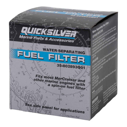 Quicksilver 802893Q01 Water Separating Fuel Filter - Mercury and Mariner Outboards and MerCruiser Stern Drive and Inboard Engines 🍁 All In One Marketplace Canada