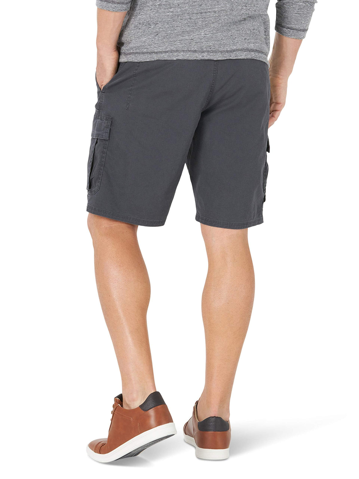 Wrangler Authentics Men's Classic Cargo Stretch Short, Anthracite, 32 🍁 All In One Marketplace Canada