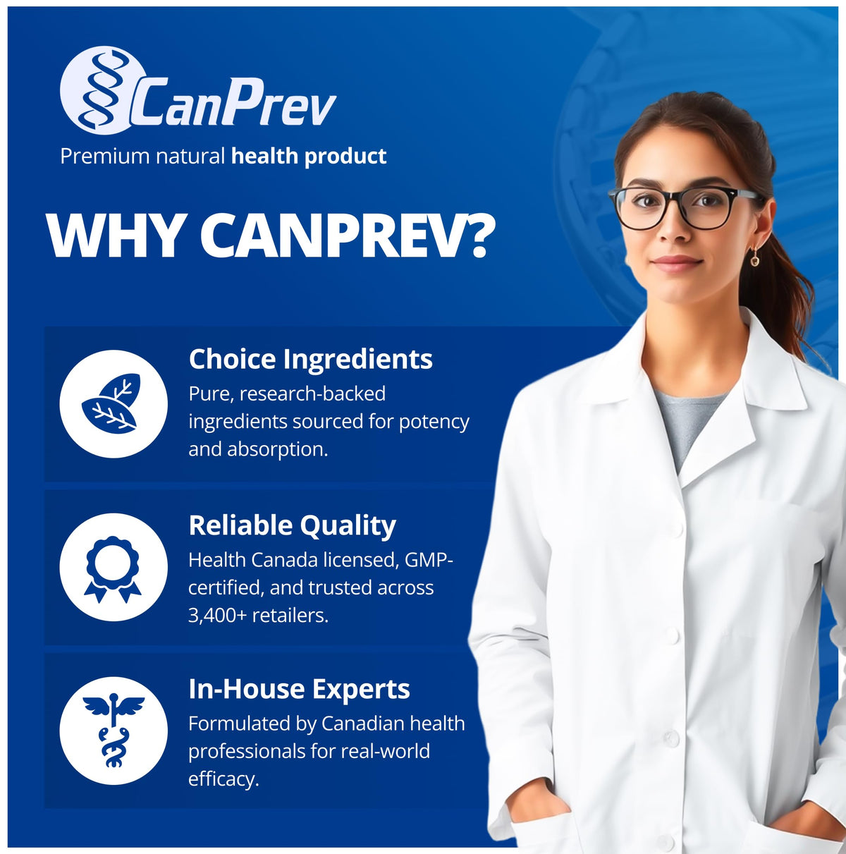 CanPrev Magnesium L-Threonate 50mg, 120 Capsules 120-Day Supply - Optimal Absorption Formula for Improve Sleep, Muscle Function, Maintain Healthy Electrolyte Balance - Vegan, Non-GMO and Gluten-Free 🍁 All In One Marketplace Canada