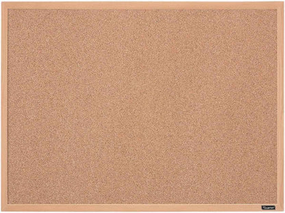 Quartet Natural Cork Bulletin Board, 23” x 17”, Wood Finish MDF Frame, Self-healing Cork (2642638034) 🍁 All In One Marketplace Canada