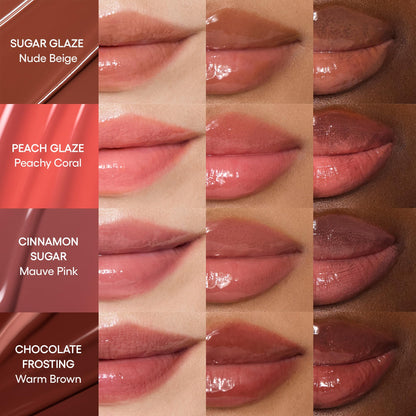 LANEIGE Glaze Craze Tinted Lip Serum for Hydrating, Glossy, Nourished Lips with Plumping Polypeptides, Peach Glaze 🍁 All In One Marketplace Canada
