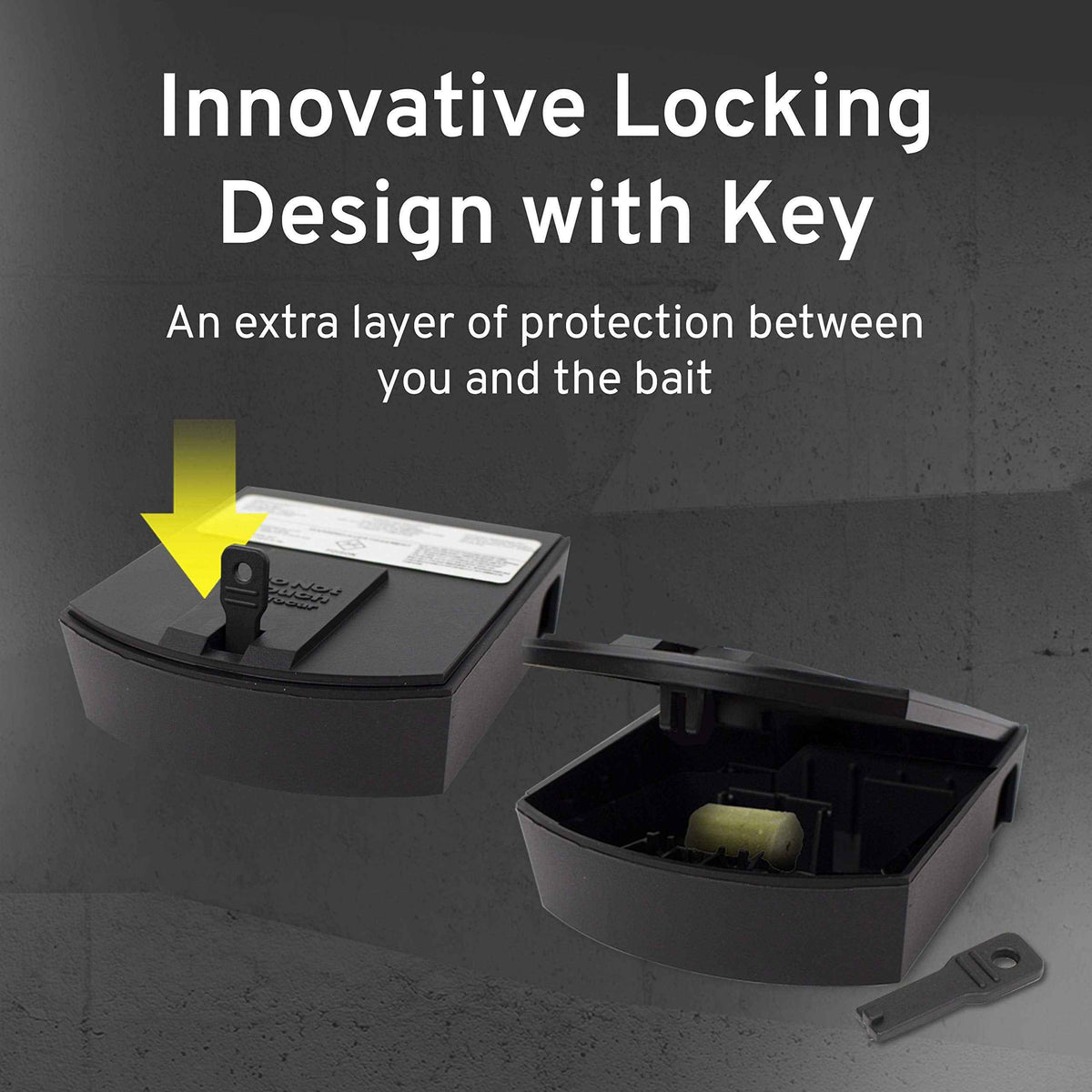 Victor Fast-Kill Refillable Mouse Poison Bait Station - Mouse Poisoning Bait - Mice Poisoning Station - Reusable Rodent Bait Stations 🍁 All In One Marketplace Canada