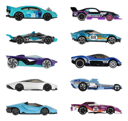 Hot Wheels 10-Pack of Toy Race Cars, Includes 1:64 Scale Corvette, Lamborghini, McLaren & Hot Wheels Originals 🍁 All In One Marketplace Canada
