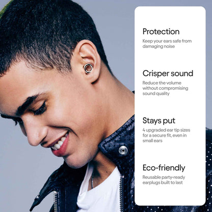 Loop Experience 2 Ear Plugs – Stylish Certified Hearing Protection for Concerts & Festivals, Live Events, Musicians, Sports, DJs and Nightlife – 17dB Noise Reduction Earplugs (High-Fidelity) 🍁 All In One Marketplace Canada