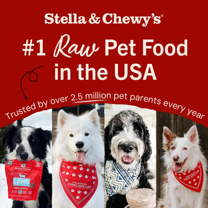 Stella & Chewy’s Freeze Dried Raw Dinner Patties – Grain Free Dog Food, Protein Rich Remarkable Red Meat Recipe – 156g Bag 🍁 All In One Marketplace Canada