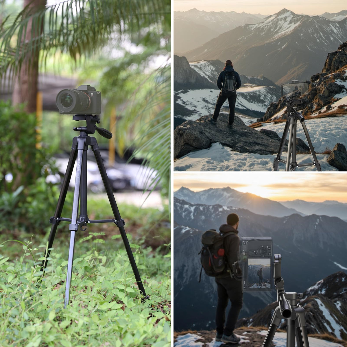 NEEWER Entry Level Version TP53 Tripod for Cell Phone & Camera, Metal 🍁 All In One Marketplace Canada