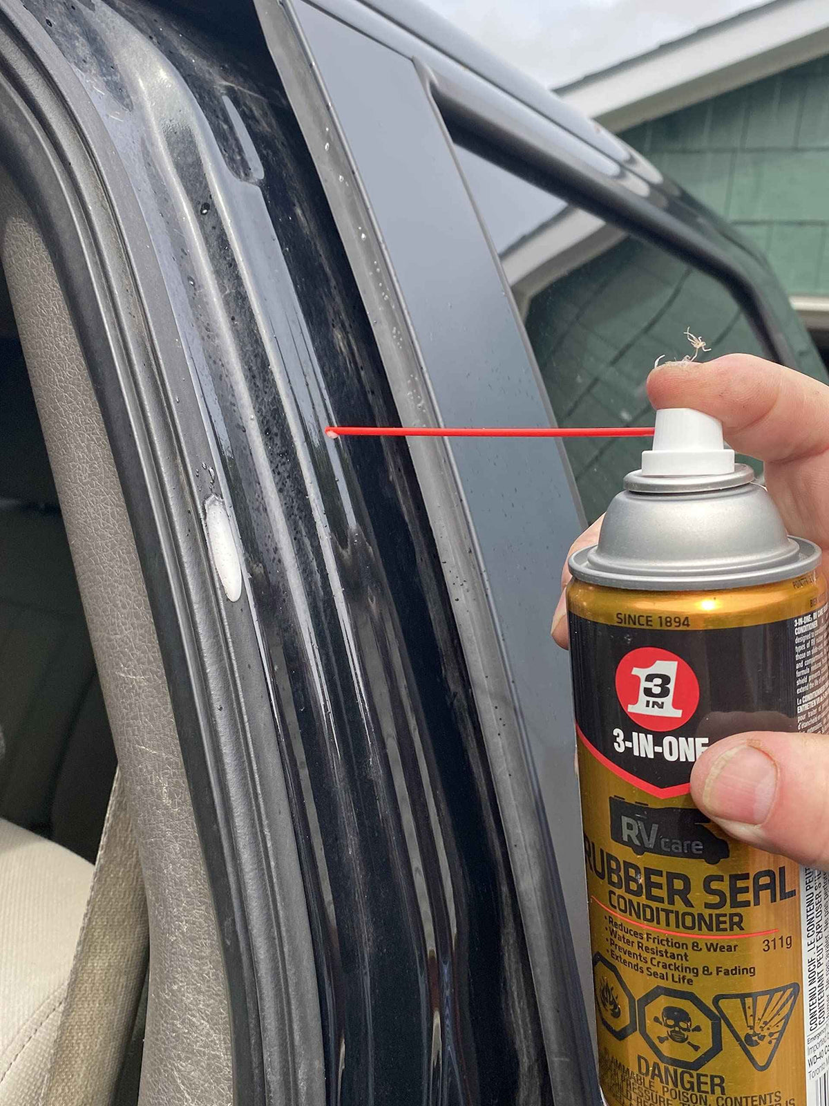 3-in-ONE RV Care Rubber Seal Conditioner 311g | Seal in Long-Lasting Protection from Weather and Sun by Using a Mess-Free Rubber Seal Conditioner with UV Shield | 01290 | Single Can 🍁 All In One Marketplace Canada