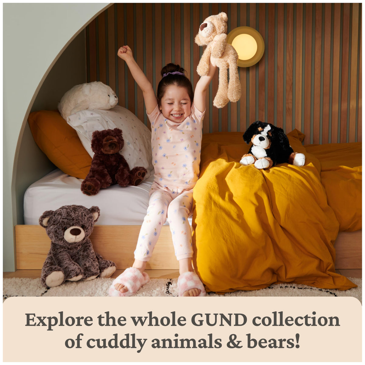 GUND Cozys Collection Cow, Stuffed Animal for Ages 0 and Up, Spring Decor Plush Toy, Cream/Blue, 10” 🍁 All In One Marketplace Canada