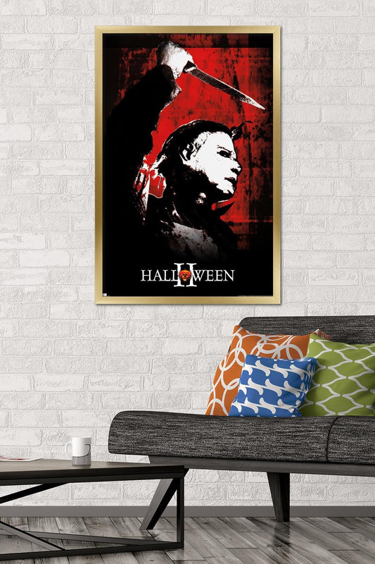 Halloween II - Red Wall Poster