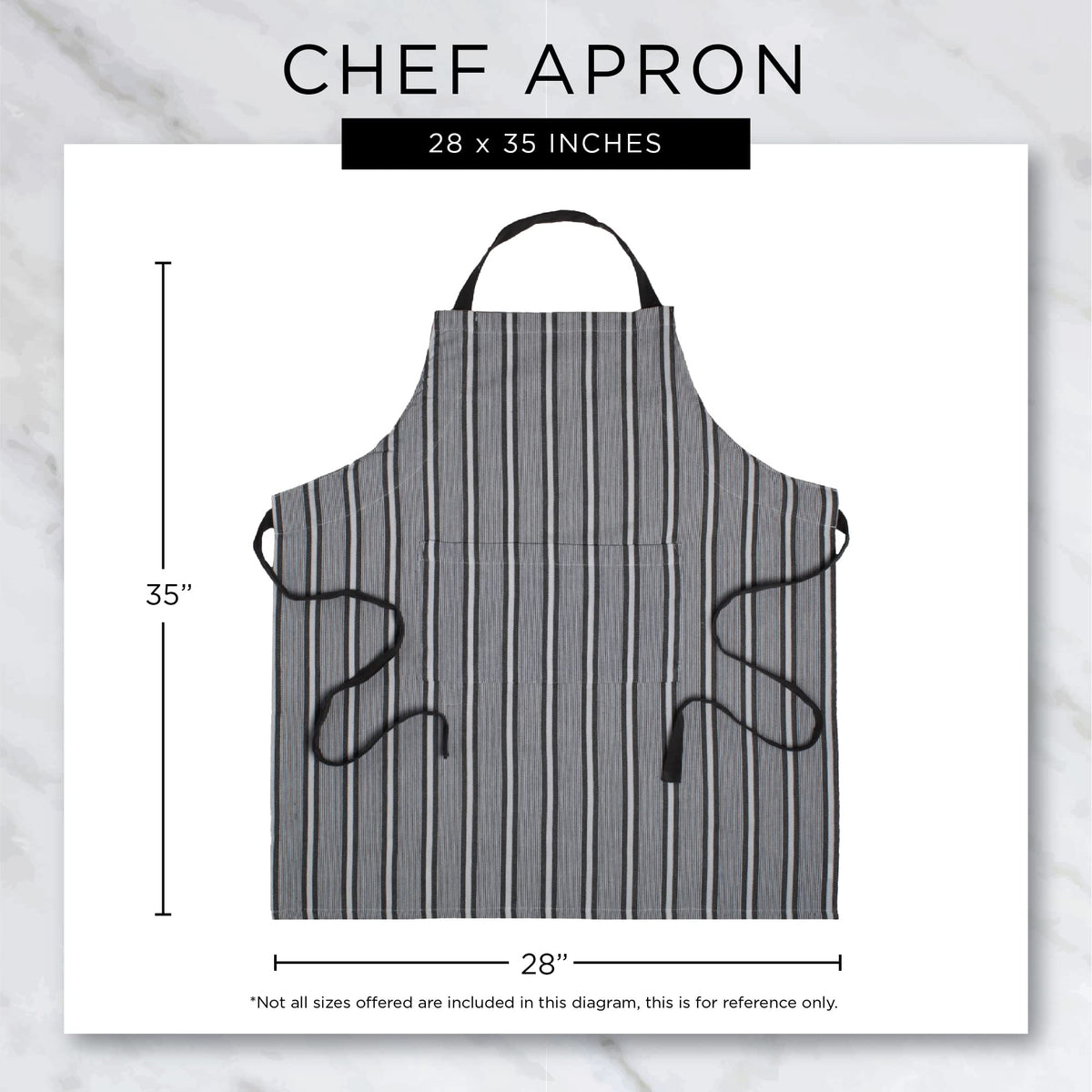 DII Happy Halloween Collection Goth Style Spooky Kitchen Apron, One Size, Basic Witch