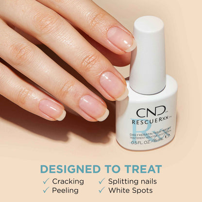 CND Vinylux RescueRXx Daily Keratin Treatment, 0.5 Fl Oz 🍁 All In One Marketplace Canada