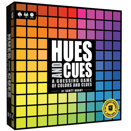 USAOPOLY HUES and CUES Vibrant Color Guessing Game Perfect for Family Game Night Connect Clues and Colors Together 480 Color Squares to Guess from 🍁 All In One Marketplace Canada