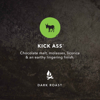 Kicking Horse Coffee - Kick Ass Blend, Ground 100% Arabica Coffee | Dark Roast | All Organic & Fairtrade | 708 g 🍁 All In One Marketplace Canada
