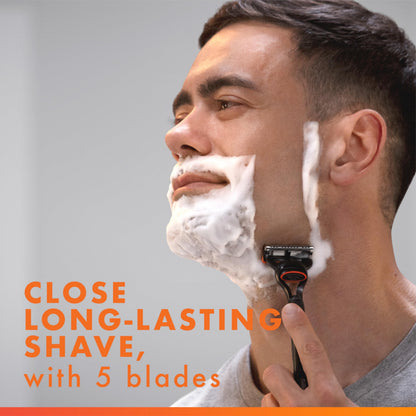 Gillette Fusion 5 Blades Refill, Razor Blades Men, 10 Fusion5 + 2 ProGlide Razors refills, 5-Blade Cartridges, 12 Total Refills 🍁 All In One Marketplace Canada