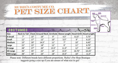 Rubies Costume Co Happy Halloween Tutu Dress Pet Costume, X-Large