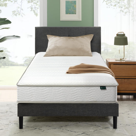Zinus 6 Inch Foam and Spring Hybrid Mattress [New Version], Twin XL, Fiberglass Free, Medium Firmness, Durable Support, Certified Safe Foams & Fabric, Mattress in A Box 🍁 All In One Marketplace Canada