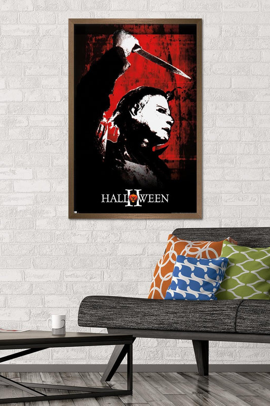 Halloween II - Red Wall Poster