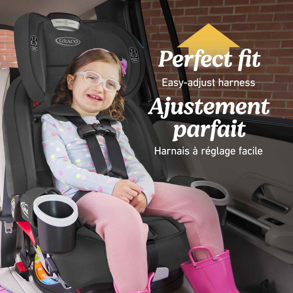 Graco 4Ever All-in-One Convertible Car Seat, 4-in-1 Baby to Big Kid Car Seat from 1.8-54 kg (4-120 lb), ProtectPlus Engineered, Chelsea 🍁 All In One Marketplace Canada