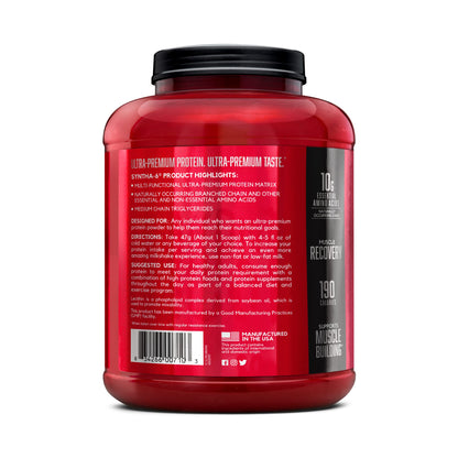BSN SYNTHA-6 Premium Protein Powder Matrix: Whey Protein + Micellar Casein + Milk Protein Isolate, 2.270g - Vanilla Ice Cream, 48 servings (packaging may vary) 🍁 All In One Marketplace Canada