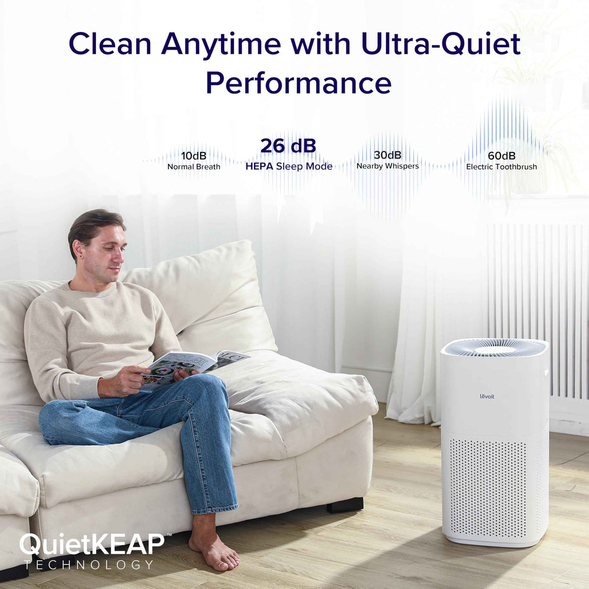 Levoit Smart Air Purifiers for Large Room Home Up to 2933 Ft², Core 600S-P 🍁 All In One Marketplace Canada