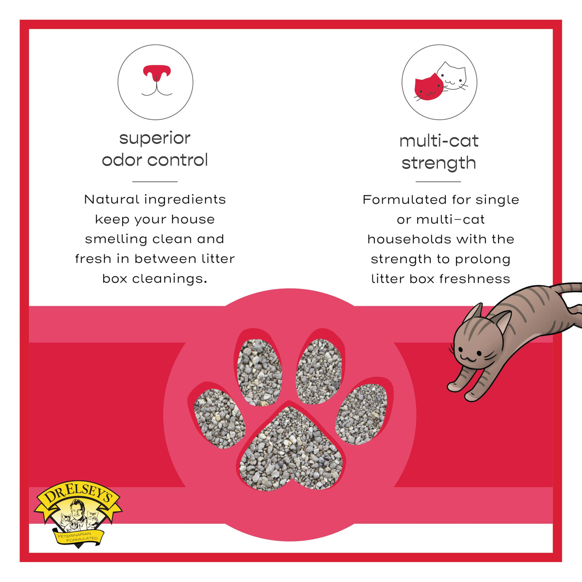 Dr. Elsey's® Cat Attract® Clumping Clay Cat Litter 18-lb. Bag 🍁 All In One Marketplace Canada
