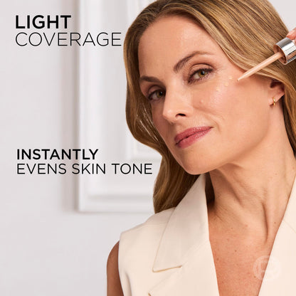 L’Oréal Paris True Match Nude Hyaluronic Foundation, Tinted Face Serum Foundation with Hyaluronic Acid for Lightweight Coverage and Instant Hydration, Radiant Finish - Rosy Light, 30 mL 🍁 All In One Marketplace Canada