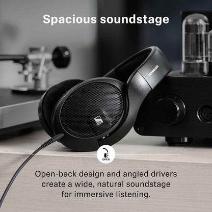 Sennheiser HD 560S - Wired Over-The-Ear Audiophile Headphones, Neutral Frequency Response, Open-Back, Detachable Cable, Black 🍁 All In One Marketplace Canada