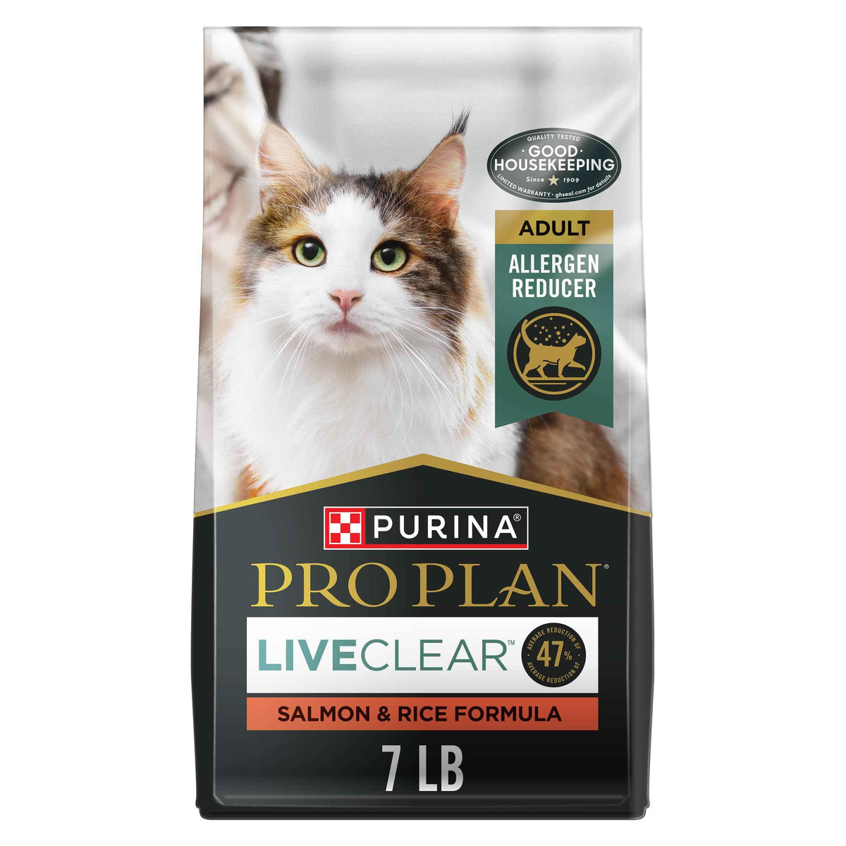 Purina Pro Plan LiveClear Allergen Reducing Dry Cat Food, Salmon & Rice 3.18kg 🍁 All In One Marketplace Canada