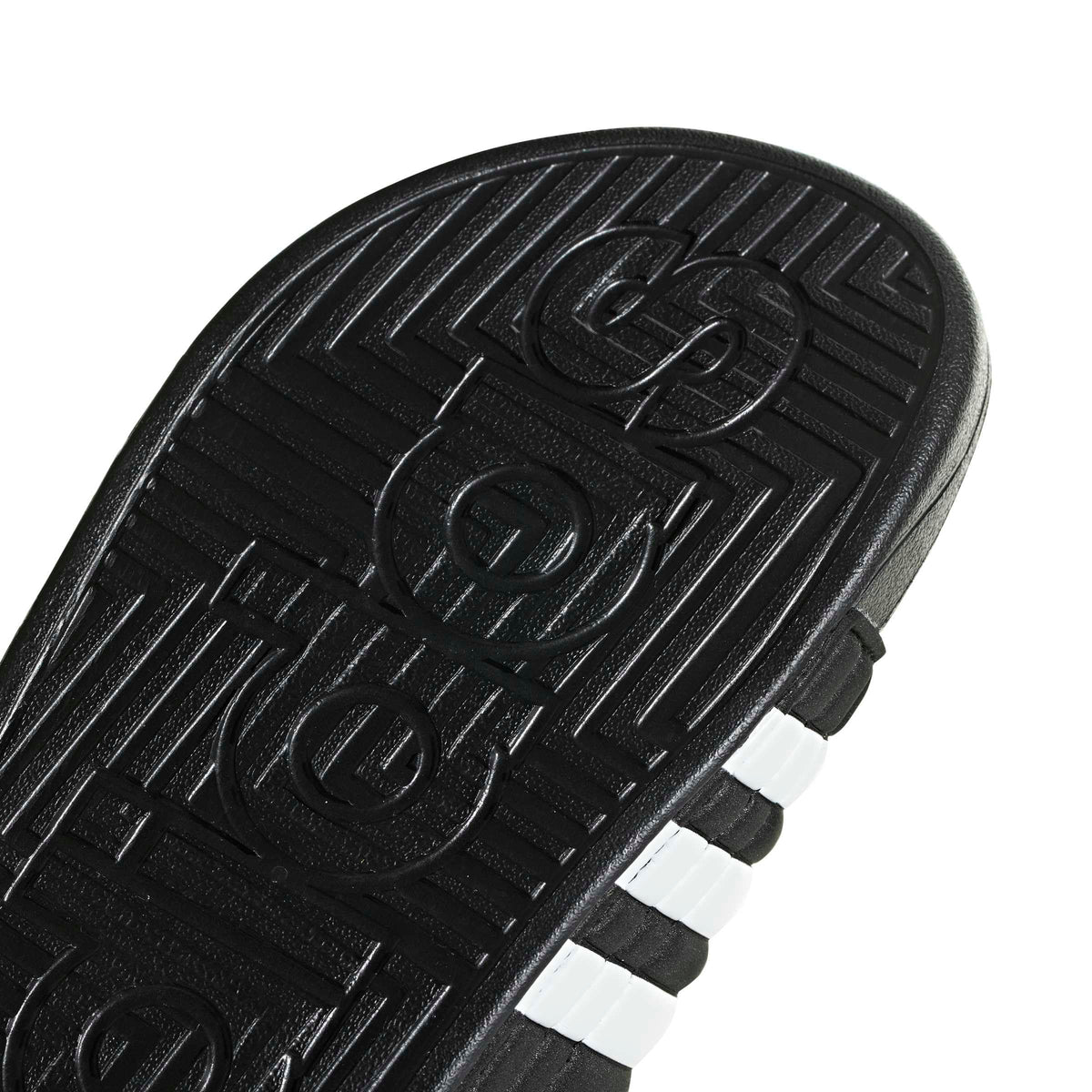adidas Unisex-Adult Adissage, Black/White/Black, 8 🍁 All In One Marketplace Canada