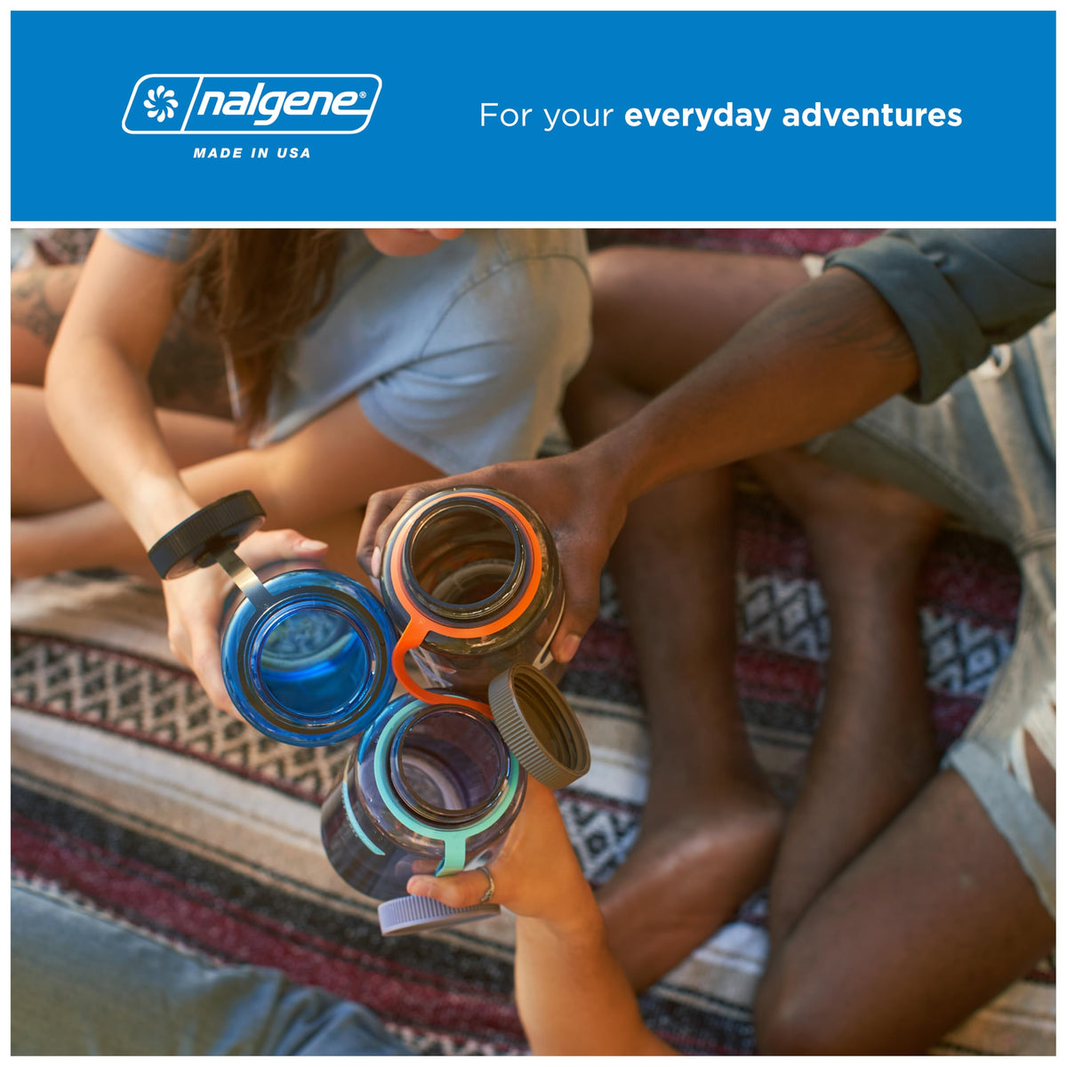 Nalgene Tritan Wide Mouth Surfer with Red Cap, 1 Count 🍁 All In One Marketplace Canada