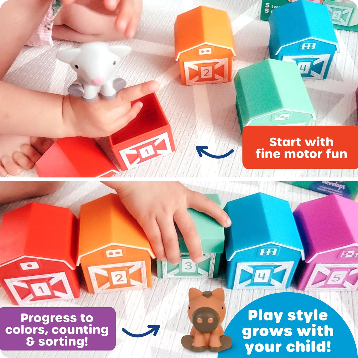 Learning Resources Peekaboo Learning Farm 🍁 All In One Marketplace Canada