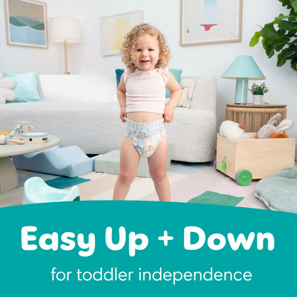 Pampers Easy Ups Girls & Boys Potty Training Pants, Size 7 (5T6T), 46 Count, Bluey Absorbent Training Underwear, Up to 100% Leakproof Day and Night, Hypoallergenic 🍁 All In One Marketplace Canada