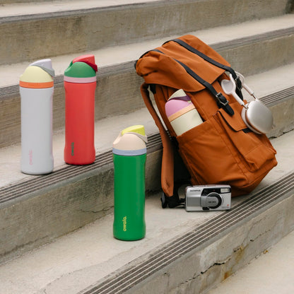 Owala FreeSip Insulated Stainless Steel Water Bottle with Straw for Sports and Travel, BPA-Free, 24-oz, Boneyard 🍁 All In One Marketplace Canada