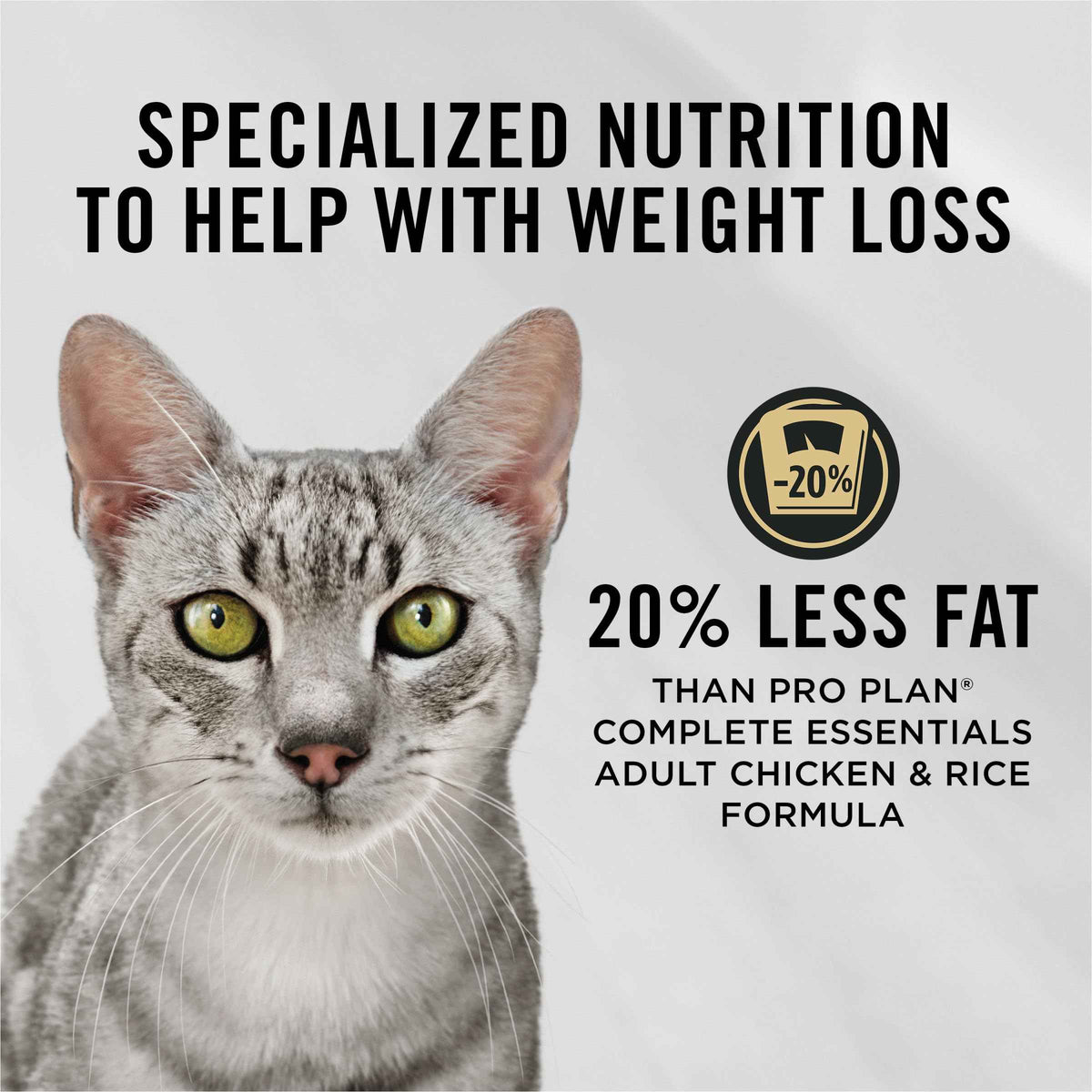Pro Plan Dry Cat Food, Weight Management, Chicken & Rice 7.26KG 🍁 All In One Marketplace Canada