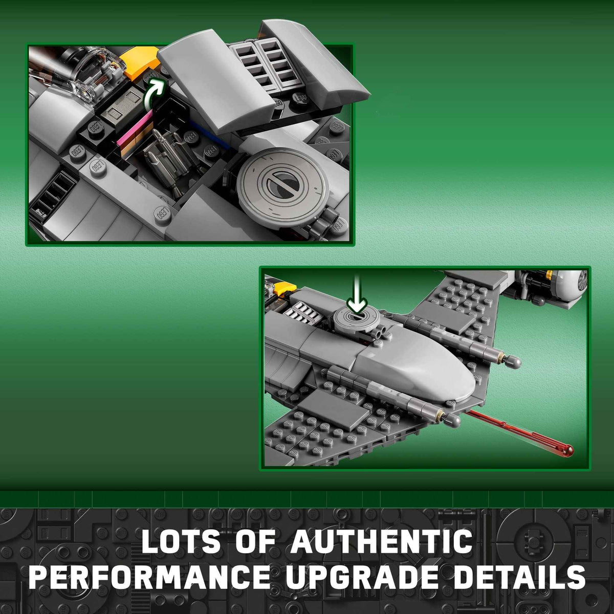LEGO Star Wars The Mandalorian's N-1 Starfighter 75325 Building Set - The Book of Boba Fett, Featuring Baby Yoda Grogu and Droid Toy Figures, Birthday Gift idea for Kids, Boys & Girls Ages 9+ 🍁 All In One Marketplace Canada